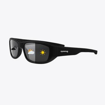 Black frame with Photochromic polarized lens