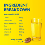 MacuShield Gold 90 Softgel Capsules - 30-Day Pack, image 3.
