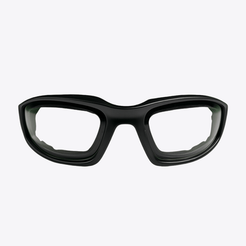 Viento | Black Glasses with Clear Standard Lenses with foam insert, image 3.