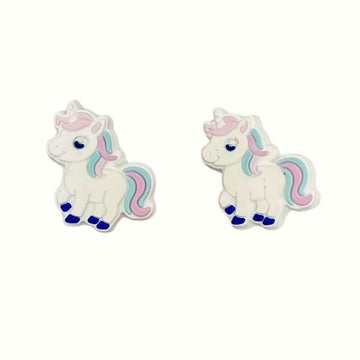 Unicorn Charms | x1 Pair | 3+ Yrs, image 1.