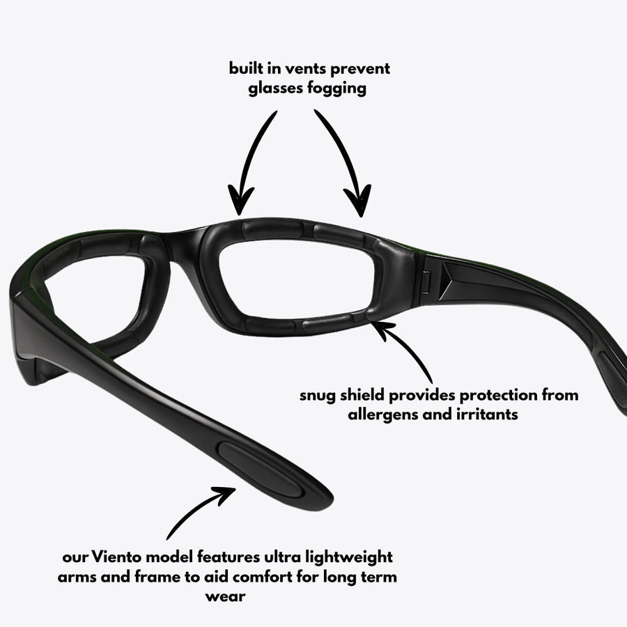 Viento | Black | Clear Lens