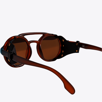 Explorer | Classic Tan Sunglasses with Tan Standard Lenses, image 4.
