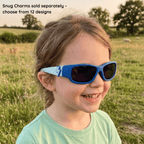 Ocean Blue Kids Sunglasses with Signature Lens, Snug Fit, Ages 3-5, image 2.
