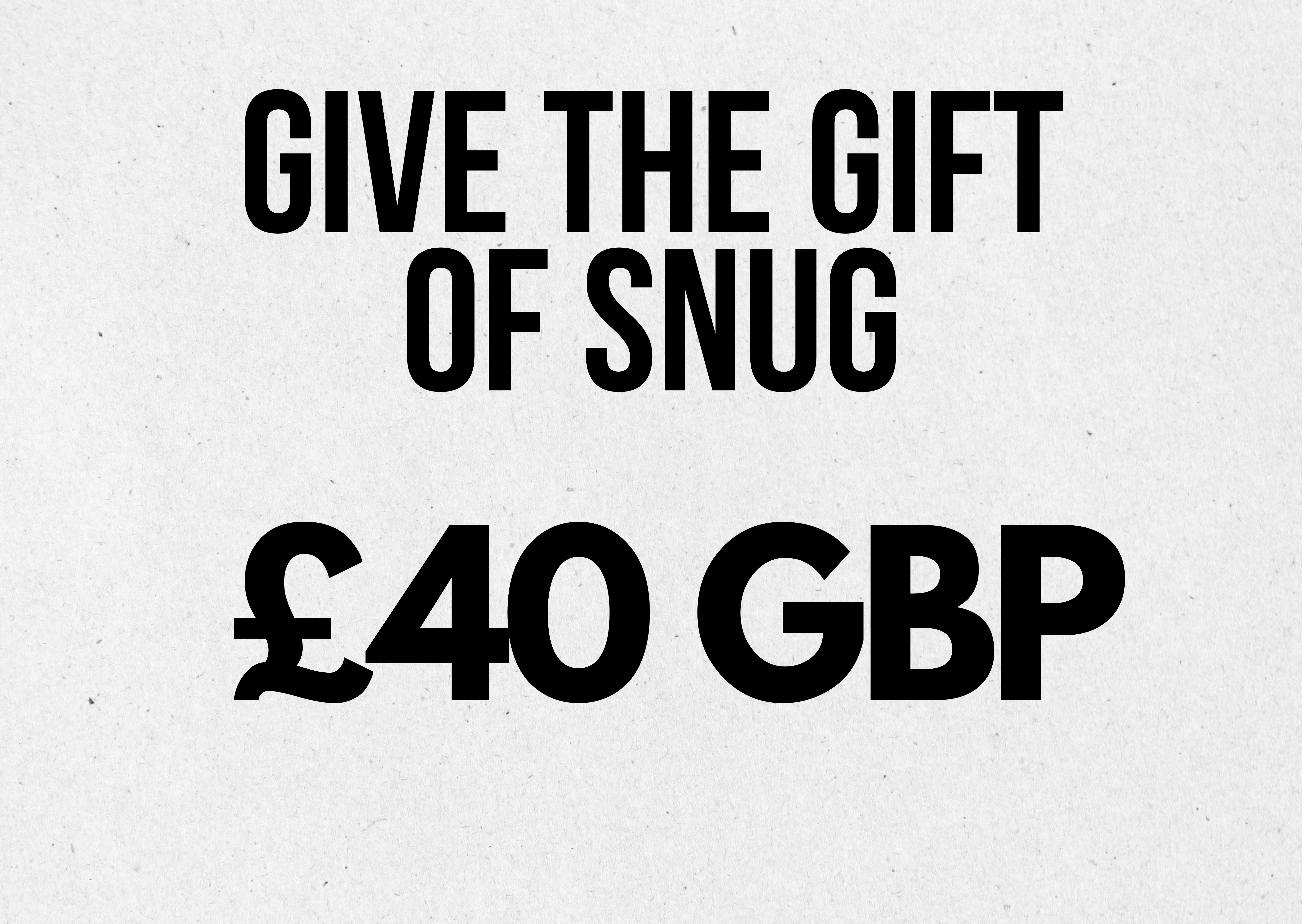 40 GBP Gift Card - eyesnug store