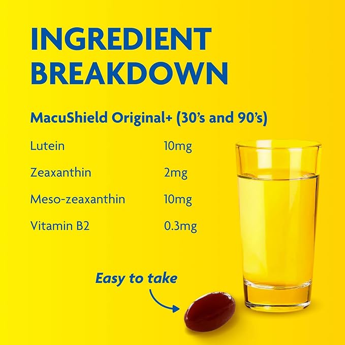 MacuShield Original+ Capsules - 30 Day Pack, image 3.
