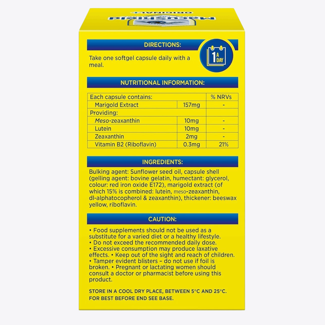 MacuShield Original+ Capsules - 30 Day Pack, 3 Month Supply - 90 Capsules, image 2.