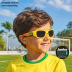 Brazil Flag Charms | x1 Pair | 3+ Yrs, image 2.