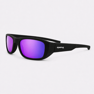 Originals | Black Sunglasses with Purple Polarized Lenses