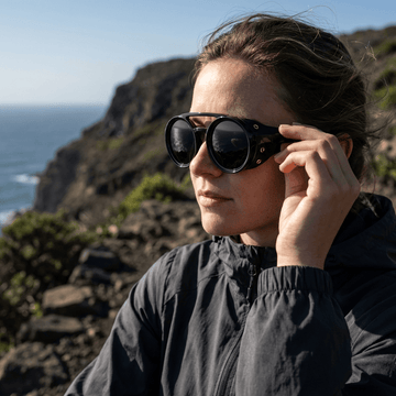 Explorer | Black Sunglasses with Black Standard Lenses, image 2.